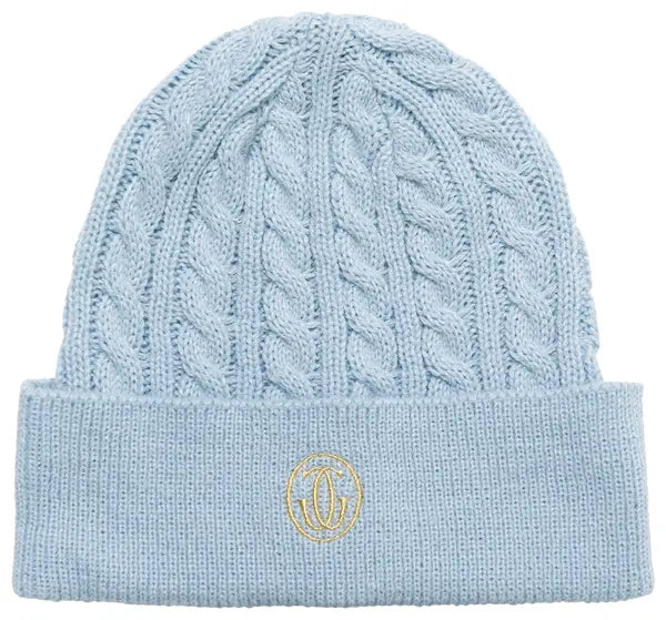 GOLF WANG Cable Knit Beanie 'Light Blue'