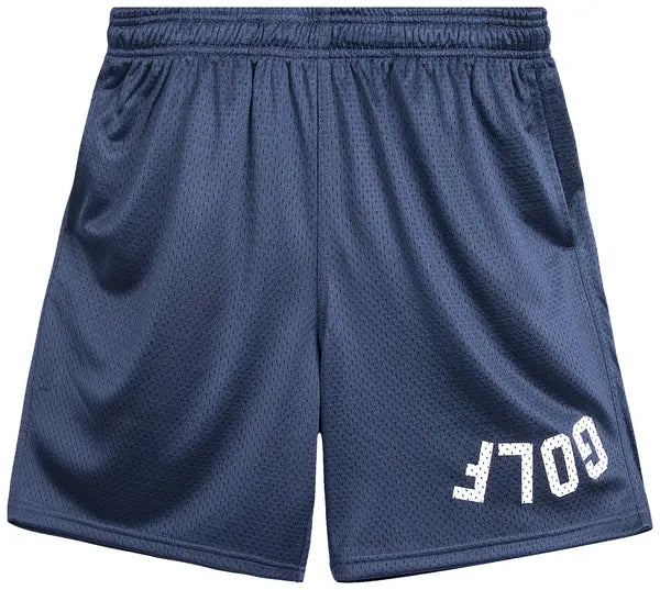 GOLF WANG College Mesh Short 'Insignia Blue'