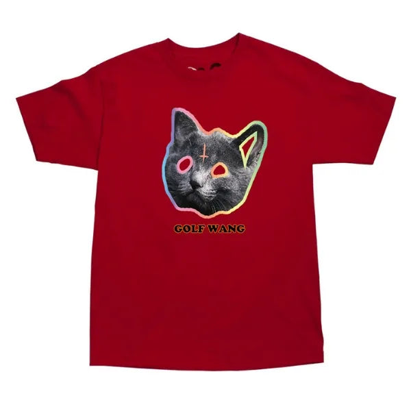 Golf Wang Cat MaroonTee