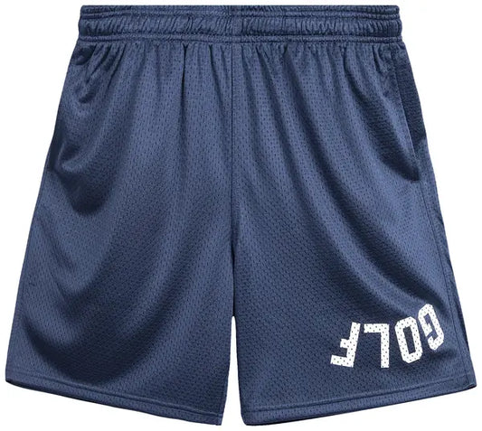 GOLF WANG College Mesh Short 'Insignia Blue'