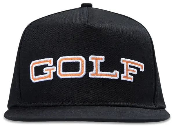GOLF WANG State 5 Panel Hat 'Black'