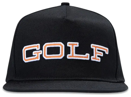 GOLF WANG State 5 Panel Hat 'Black'