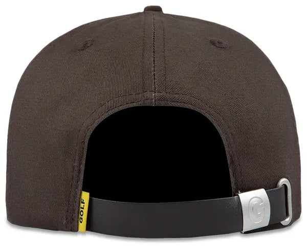 GOLF WANG Chenille G Logo Hat 'Dark Brown'